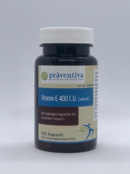 Vitamin E 400 IU (100)